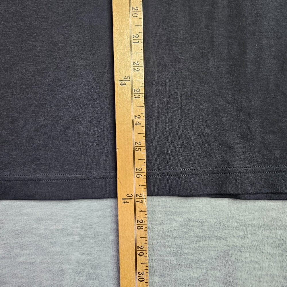 ROBERT BARAKETI Men's Casual Black Short Sleeve Pima Cotton T-shirt Size S - Picture 4 of 8